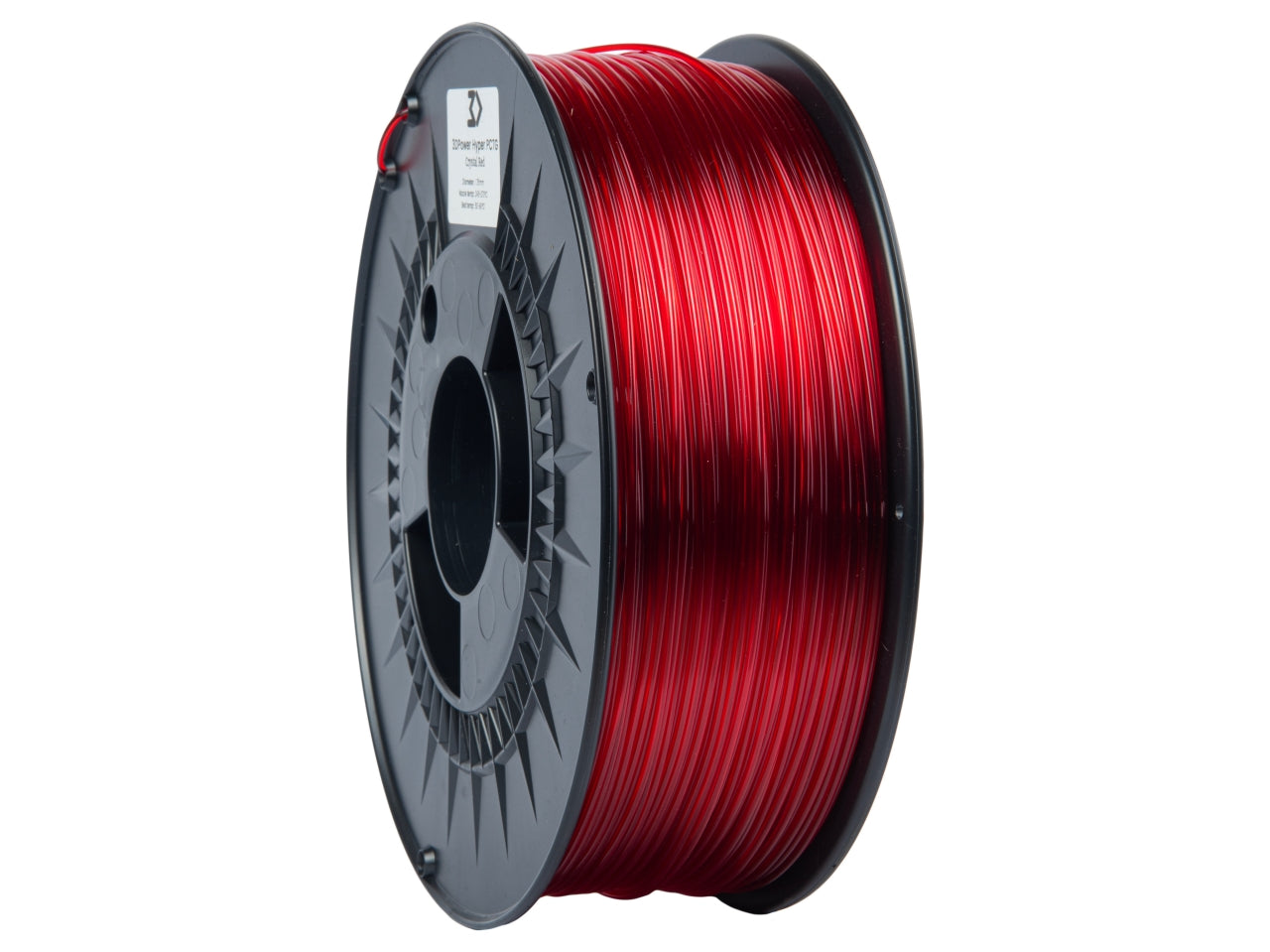 Filamento PCTG vermelho cristal | 3DPower