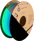 Spool of PLA luminous rainbow filament, Polymaker, 1.75 mm