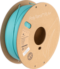 Bobina de filamento PLA+ turquesa acetinado, Polymaker, 1,75 mm