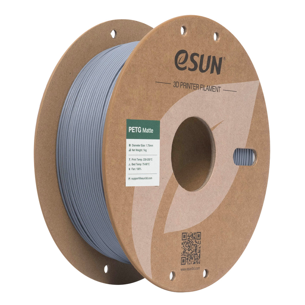 Filamento PETG cinzento escuro mate | eSUN