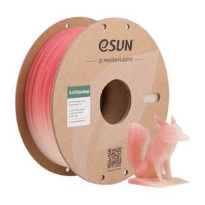 Filamento PLA que muda de cor com UV, vermelho | eSUN