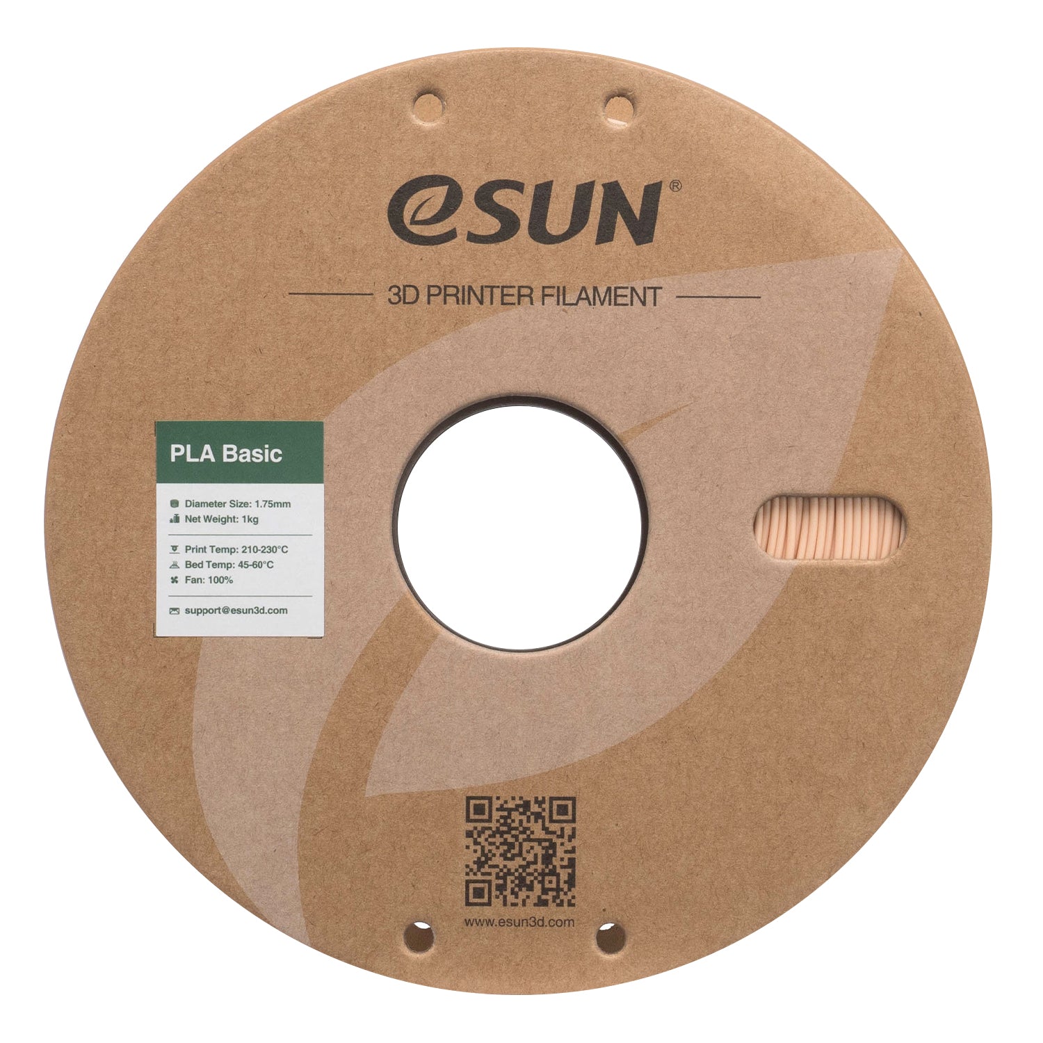 Filamento PLA-Basic bege | eSUN
