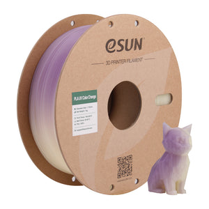 Filamento PLA que muda de cor com UV, violeta | eSUN