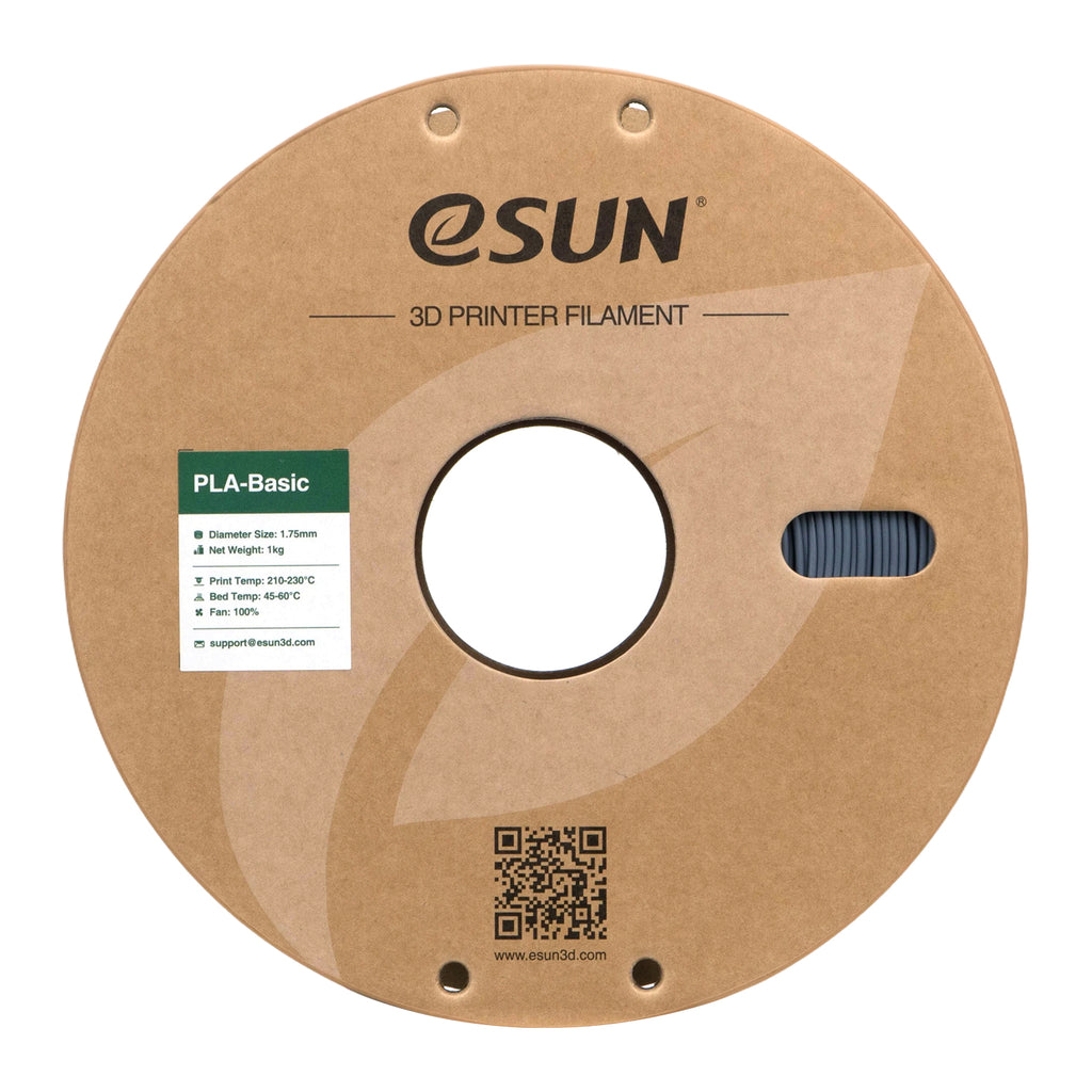 Filamento PLA-Basic cinzento | eSUN
