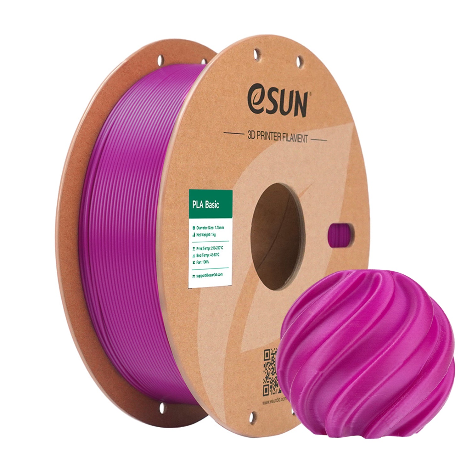 Filamento PLA-Basic violeta | eSUN