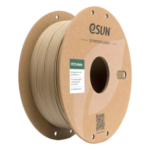 Filamento PETG castanho terra mate | eSUN