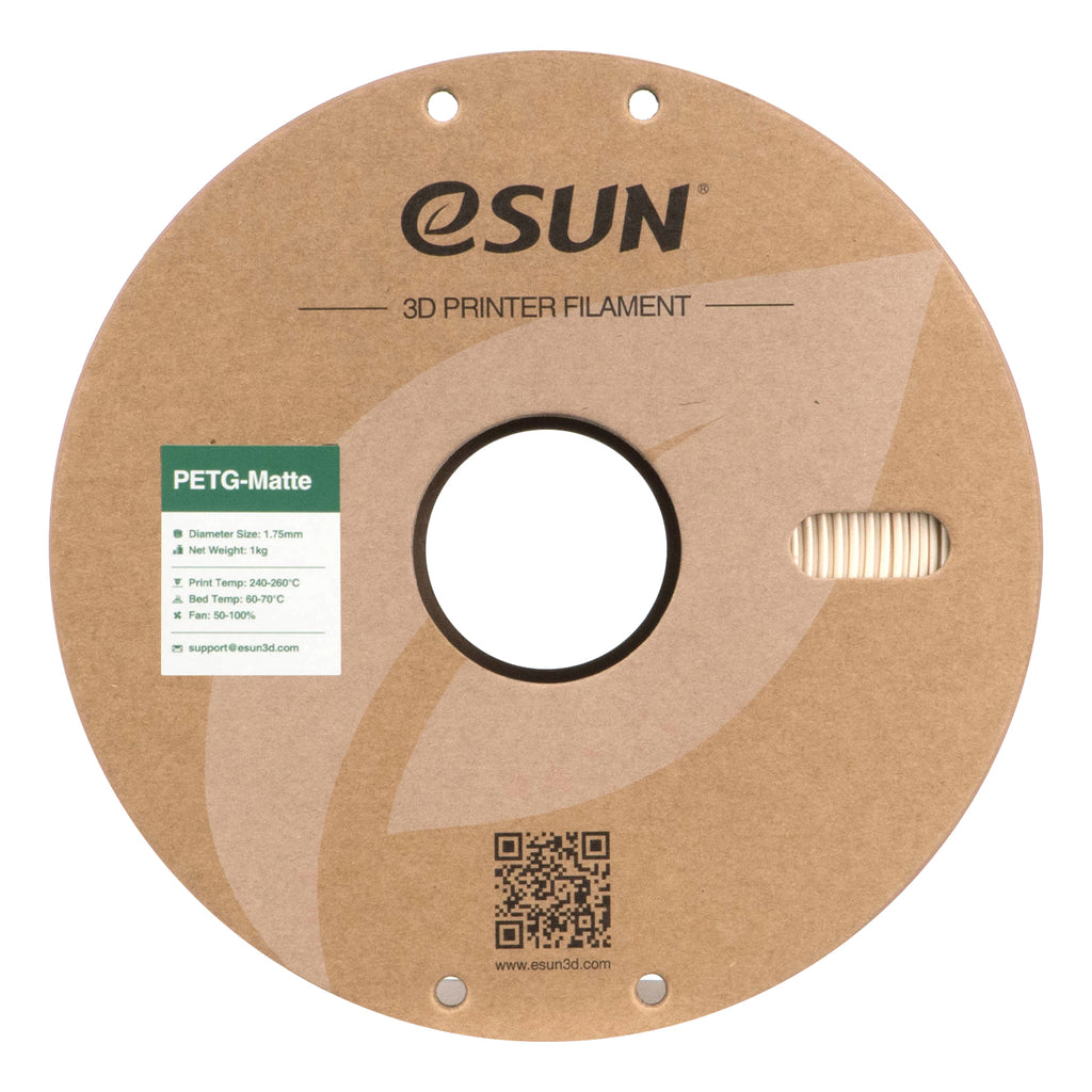 Filament PETG matte alabaster white | eSUN