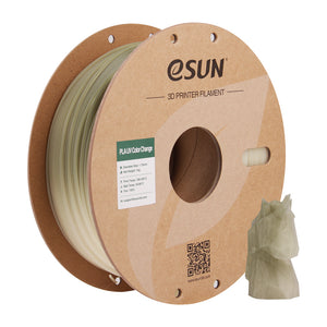 Filamento PLA que muda de cor com UV, verde | eSUN