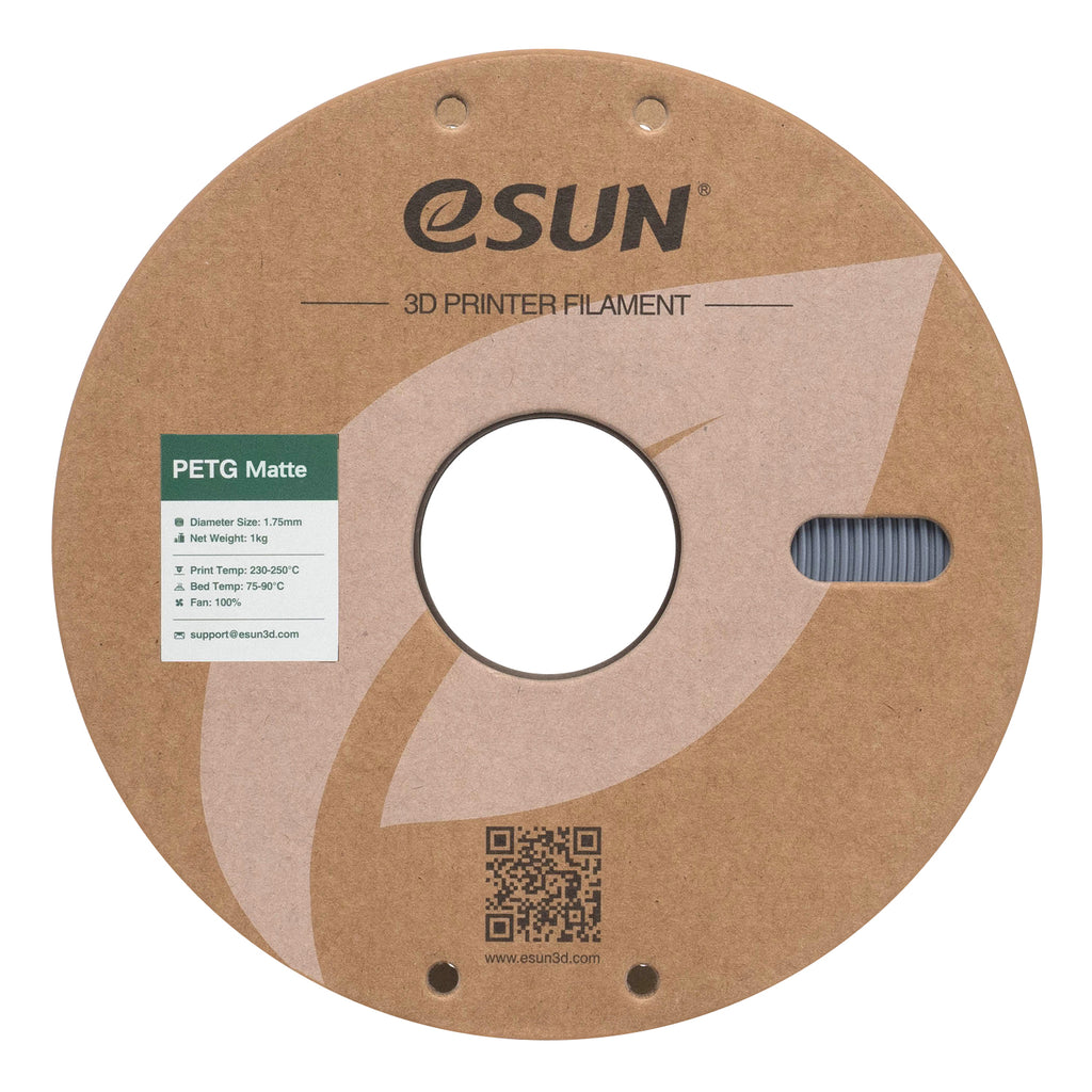 Filamento PETG cinzento escuro mate | eSUN