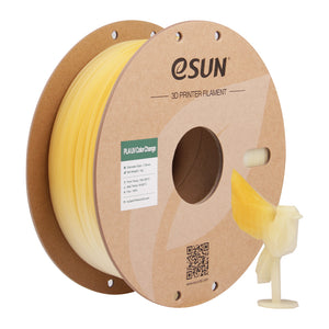 Filamento PLA que muda de cor com UV, amarelo | eSUN