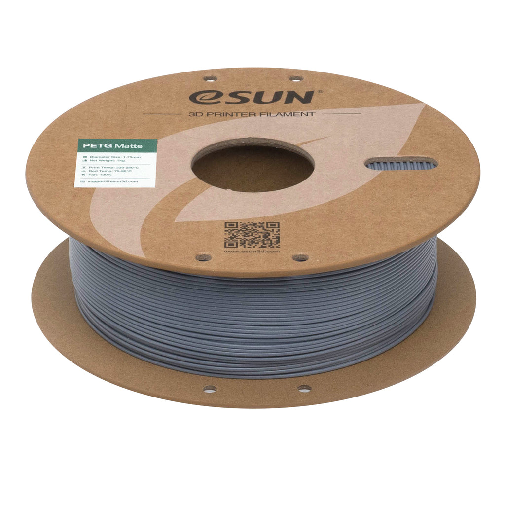 Filamento PETG cinzento escuro mate | eSUN
