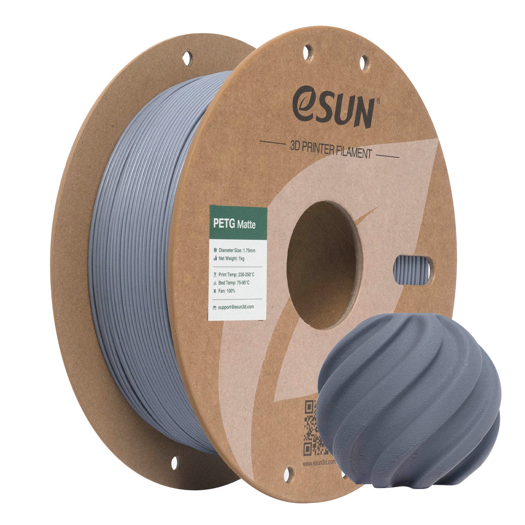 Filamento PETG cinzento escuro mate | eSUN