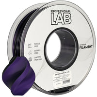 Filamento Silk PLA Dual Color preto violeta | Prof. Lab