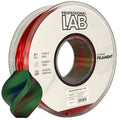 Spool of Silk PLA Tri Color Royal Blossom filament, Prof. Lab, 1.75 mm