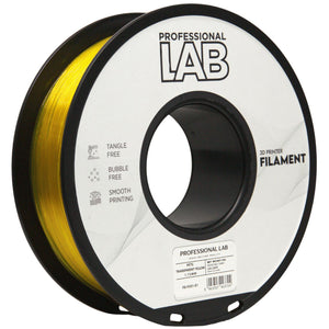 Filament PETG transparent yellow | Prof. Lab