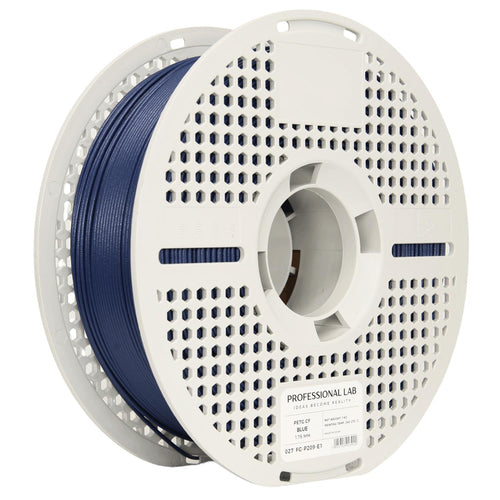 Spool of PETG-CF blue filament, Prof. Lab, 1.75 mm