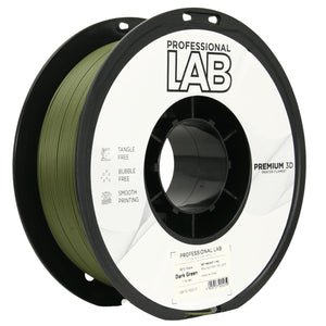 Filament PETG matte dark green | Prof. Lab