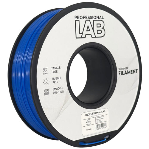 Bobina de filamento ABS+ azul, Prof. Lab, 1,75 mm