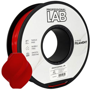 Filamento PLA vermelho | Prof. Lab