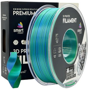 Filamento Silk PLA Tri Color Oceans Embrace | Smart Print