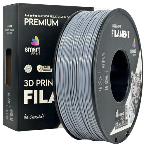 Spool of ASA grey filament, Smart Print, 1.75 mm