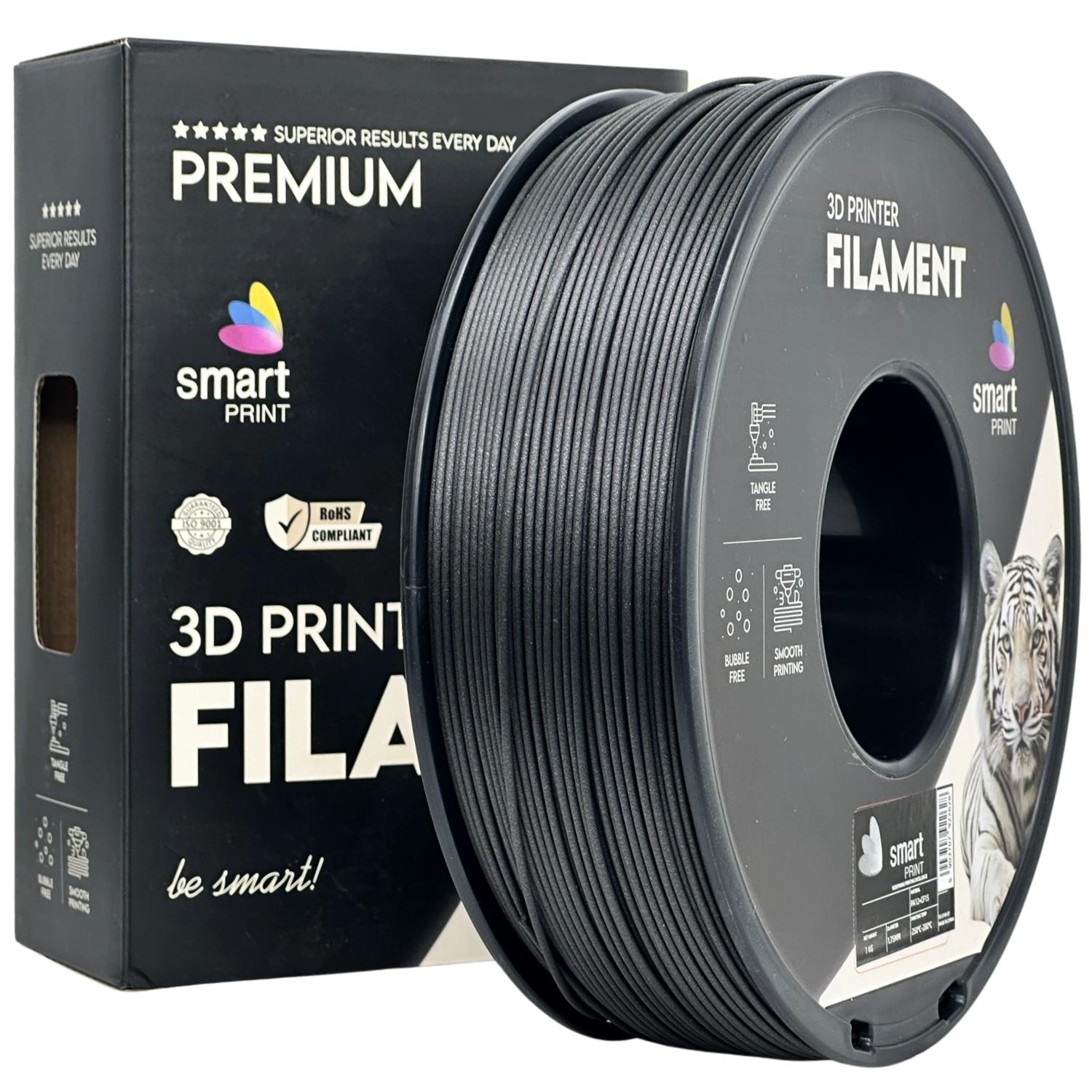 Bobina de filamento PA12-CF15, Smart Print, 1,75 mm