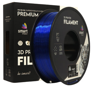 Filament PETG transparent blue | Smart Print