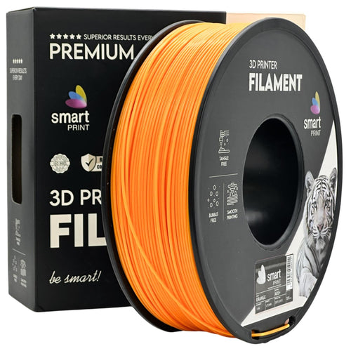 Bobina de filamento ABS+ laranja, Smart Print, 1,75 mm