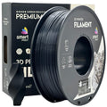 Spool of Silk PLA black filament, Smart Print, 1.75 mm