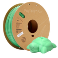 Spool of PLA matte forest green filament, Polymaker, 1.75 mm