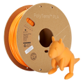 Bobina de filamento PLA laranja mate, Polymaker, 1,75 mm